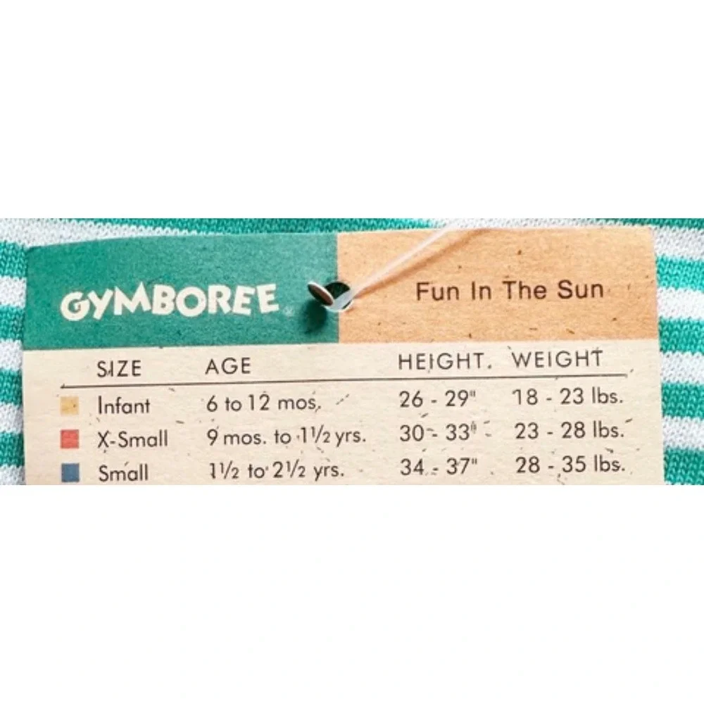 Vintage Gymboree Airplanes Colorblock Gingham Romper XS 9-18 Months Blue Green